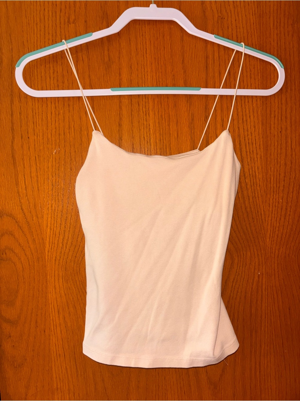 Zara Cream Spaghetti-Strap Cami